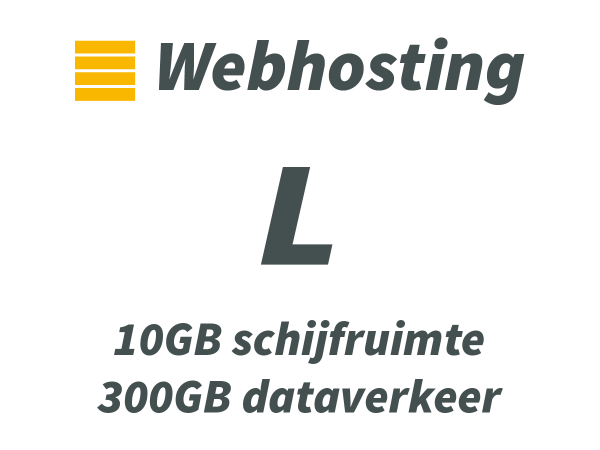 Webhosting Pakket L