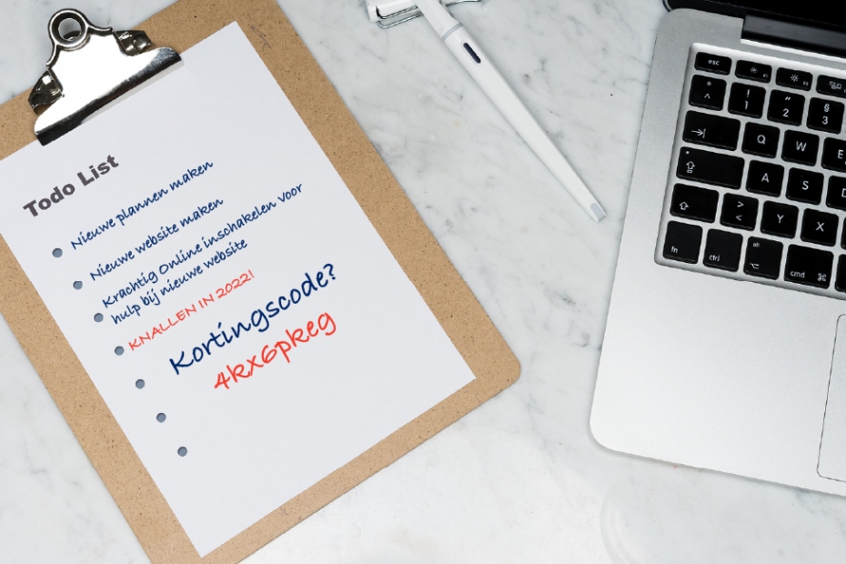 Begin 2022 met een nieuwe website of webshop