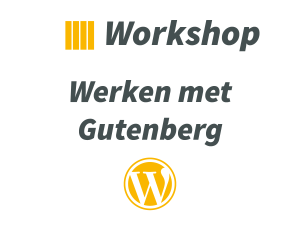 Workshop - Werken met Gutenberg