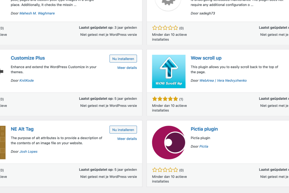 WordPress update week 3